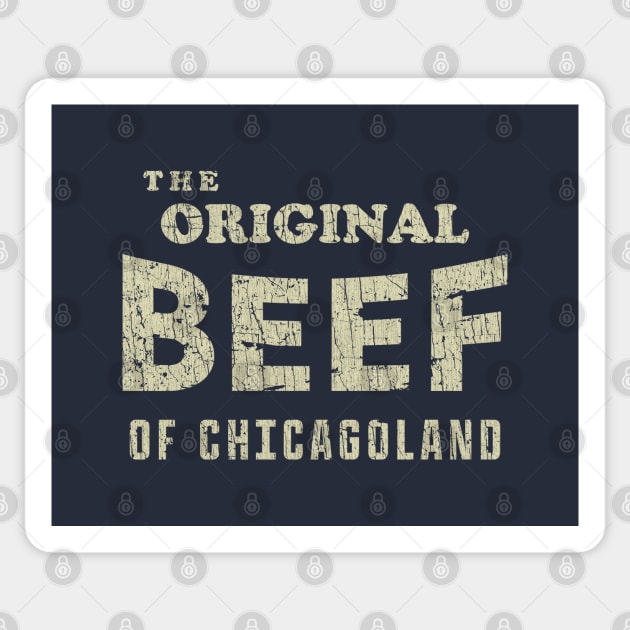 The Original Beef of Chicagoland 2017 Sticker by JCD666